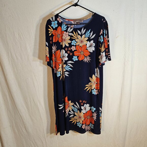 Alexandra + Oak, Women's Plus Size Dress -- ITEM #2257 - Picture 1 of 2